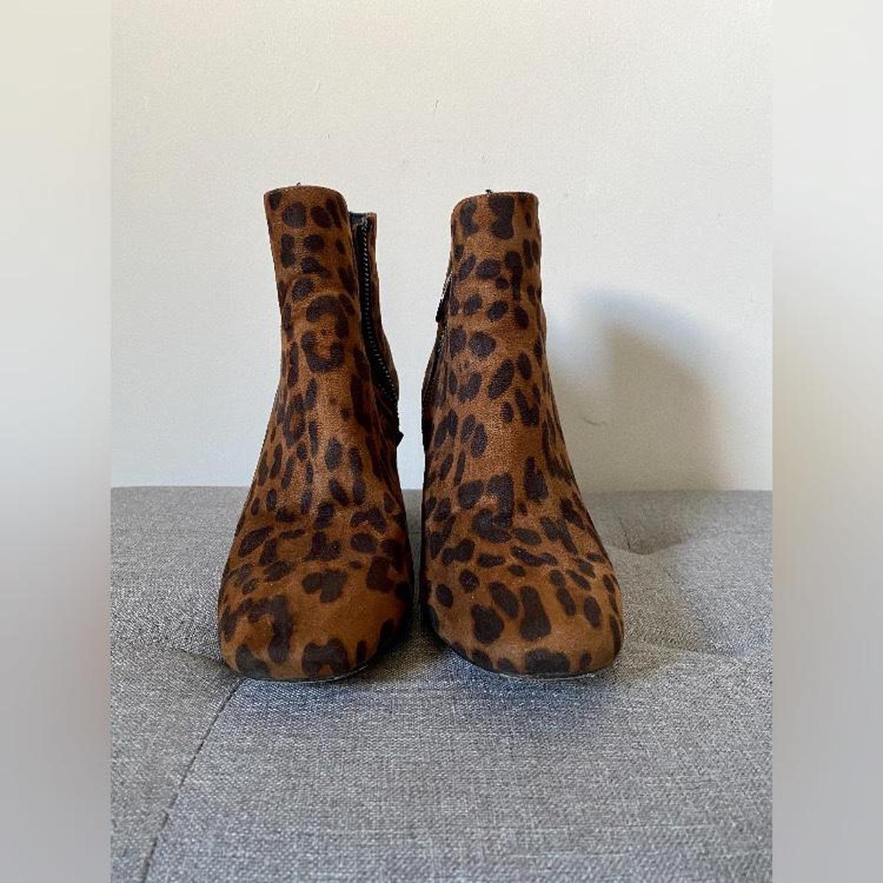 bottines leopard stradivarius