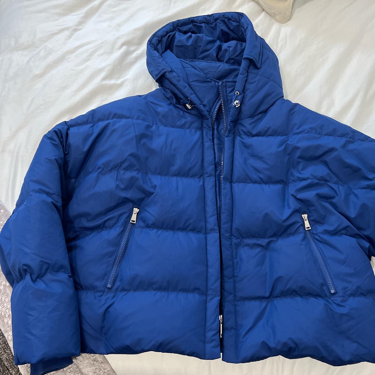 ralph lauren blue puffer coat