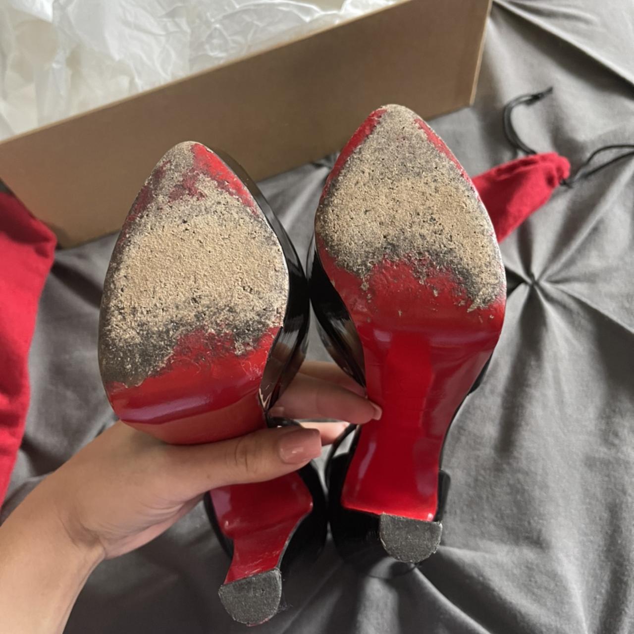 Size 5.5 Christian Louboutin heels. Brand new and - Depop