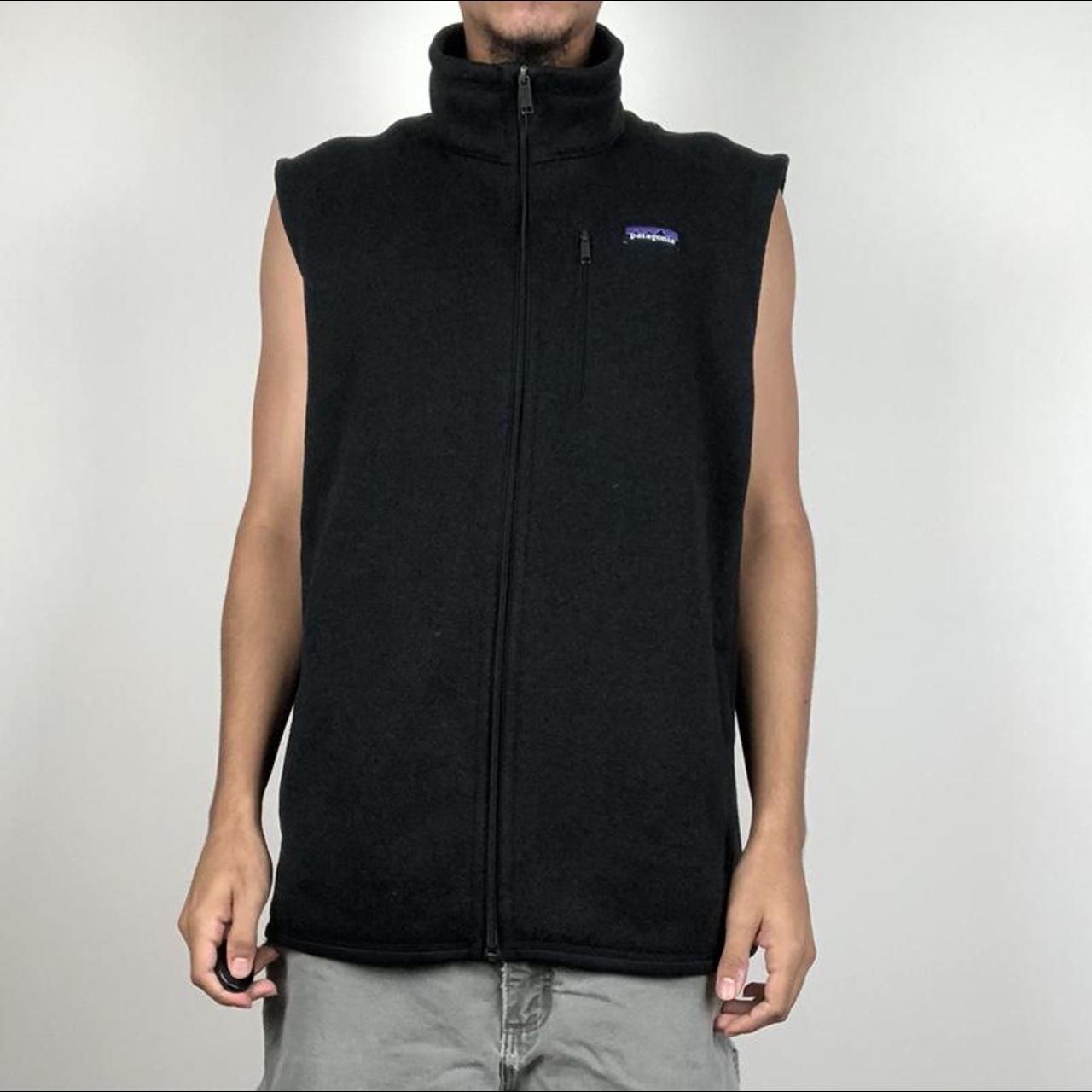 patagonia black vest mens