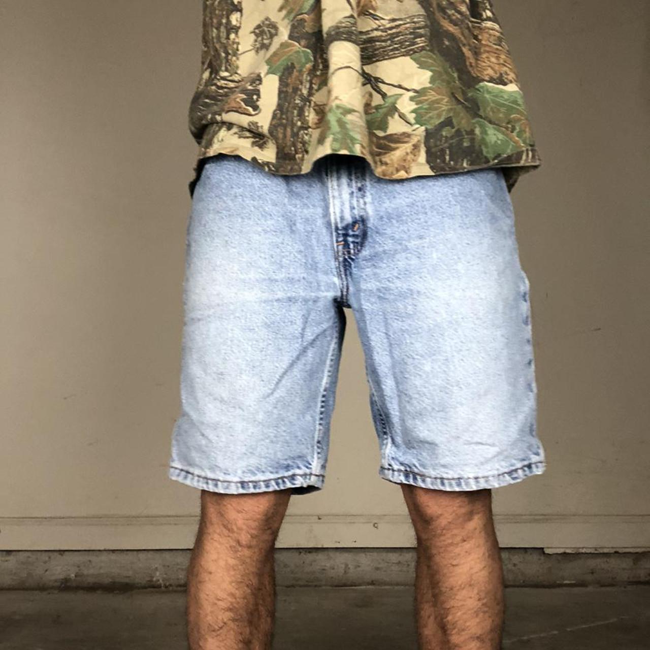 levi's 505 denim shorts