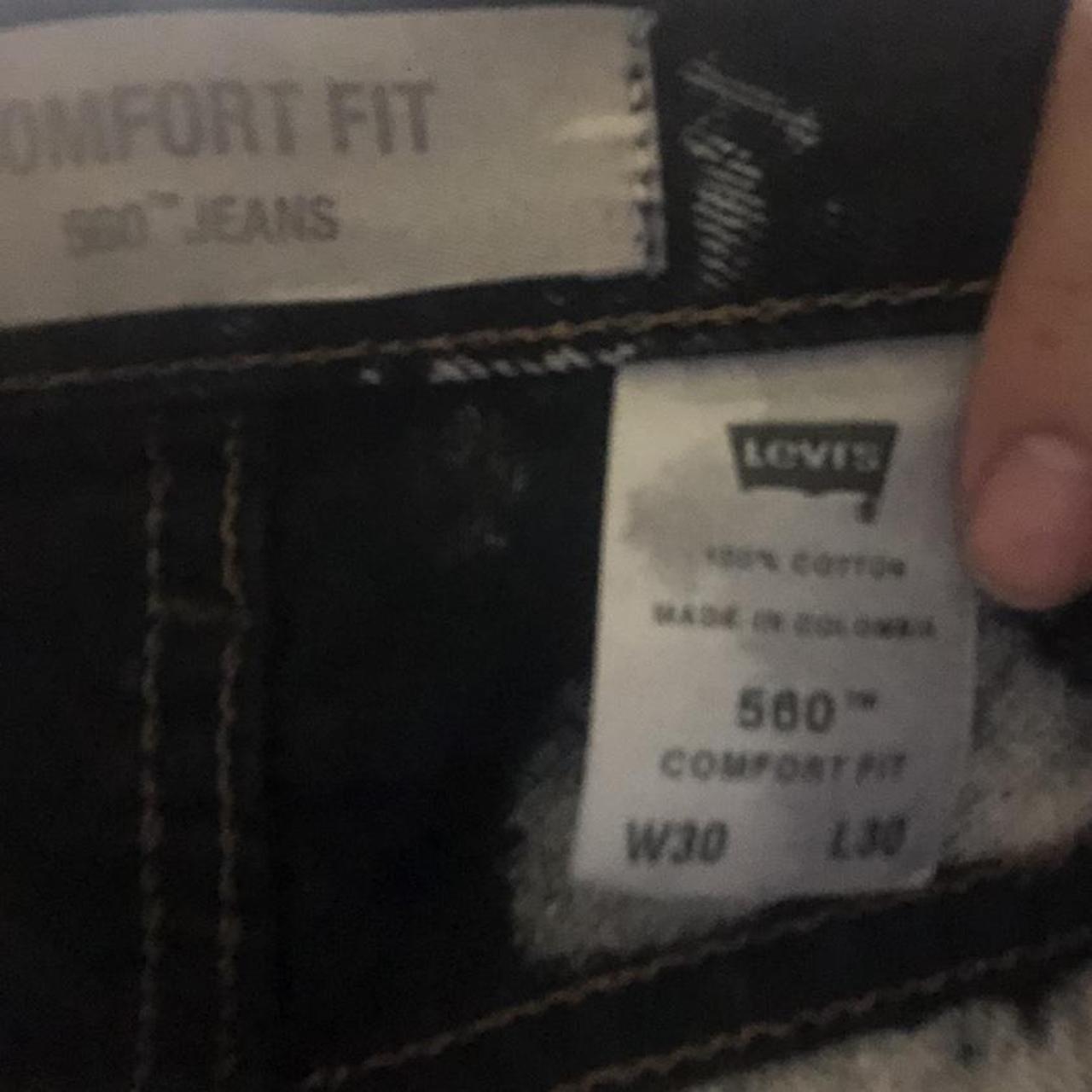 Y2K Levi’s 560 Bleached Denim Jeans Pants Mens Size - Depop
