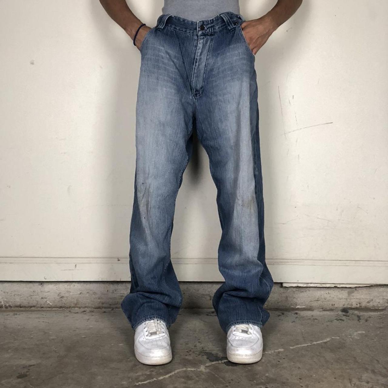 Michael Jordan Denim Washed Jeans Mens Size 38 x 34... - Depop
