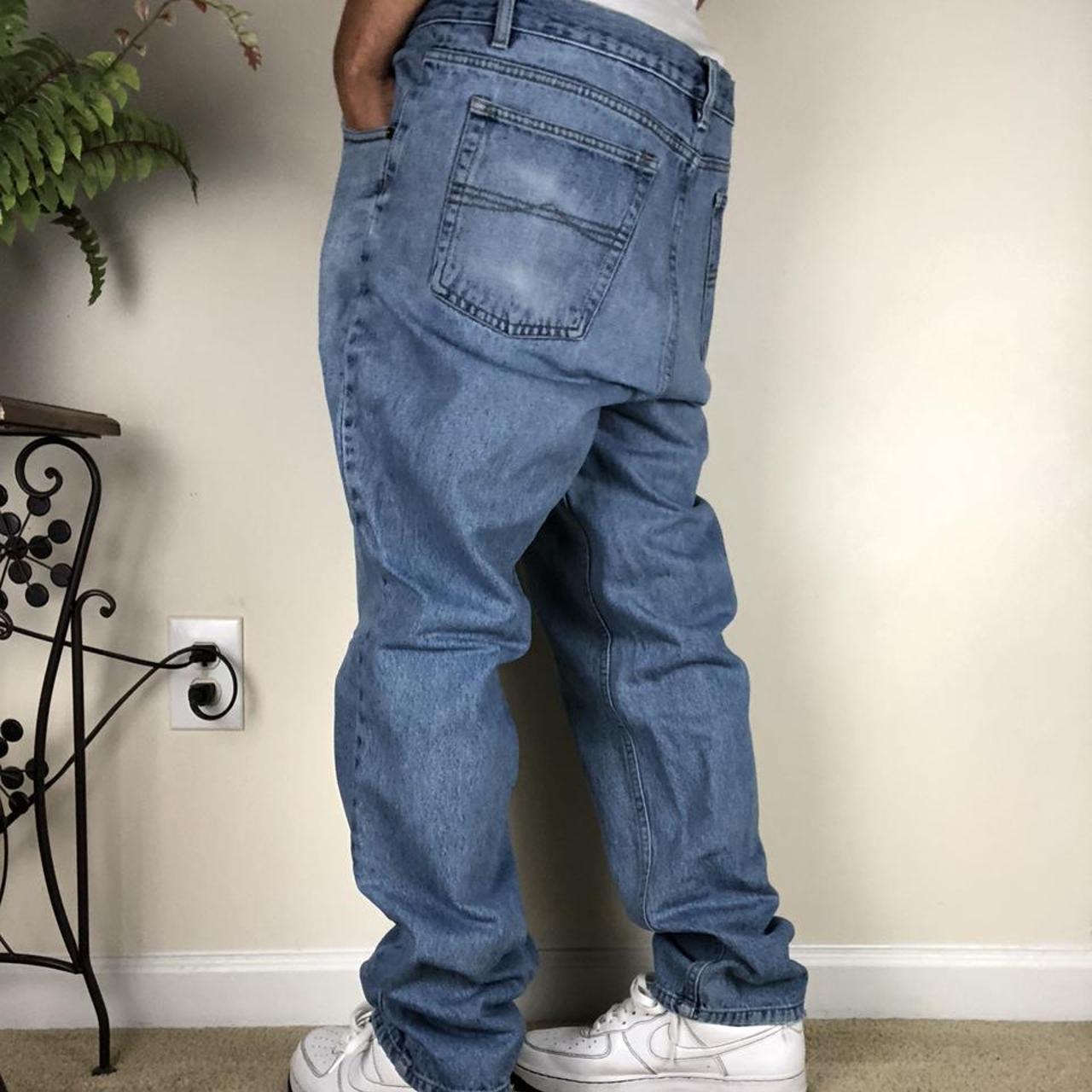 Bugle Boy Jeans Light Washed Denim Jeans Mens Size... - Depop