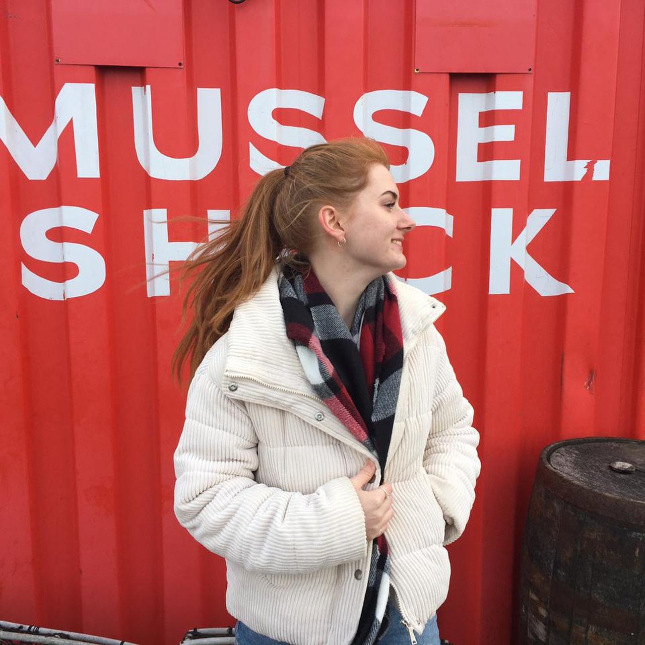 Primark Women's Cream Jacket Depop