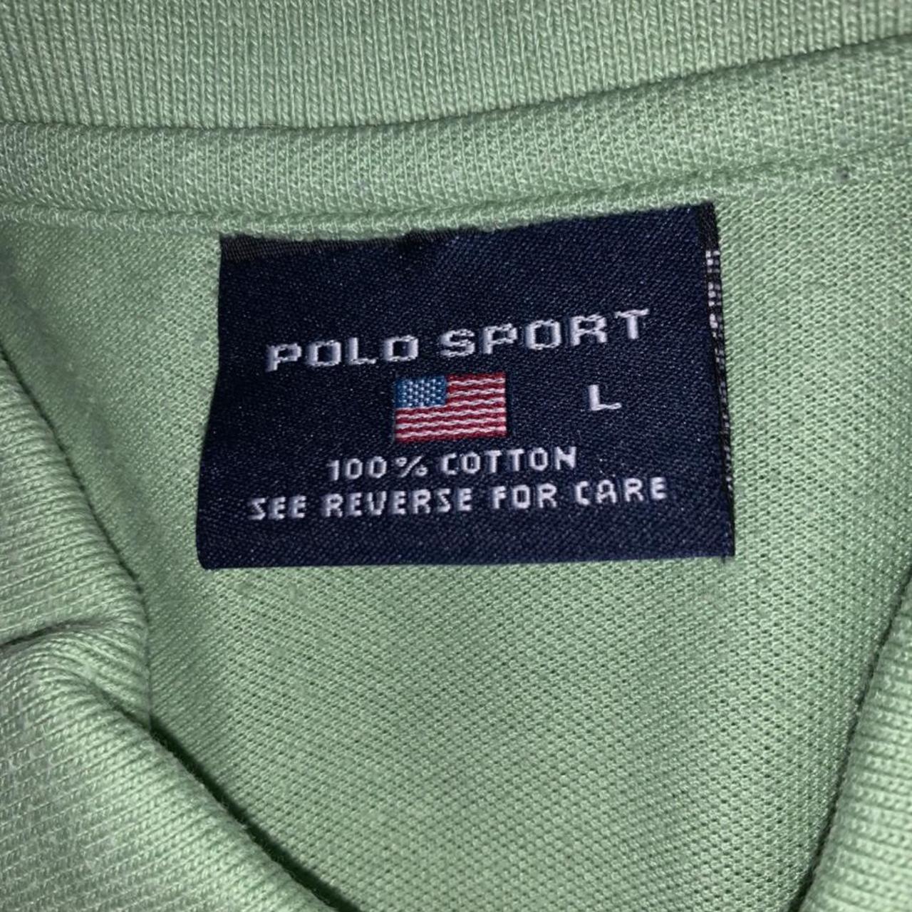 Polo Sport Men's Green Polo-shirts | Depop