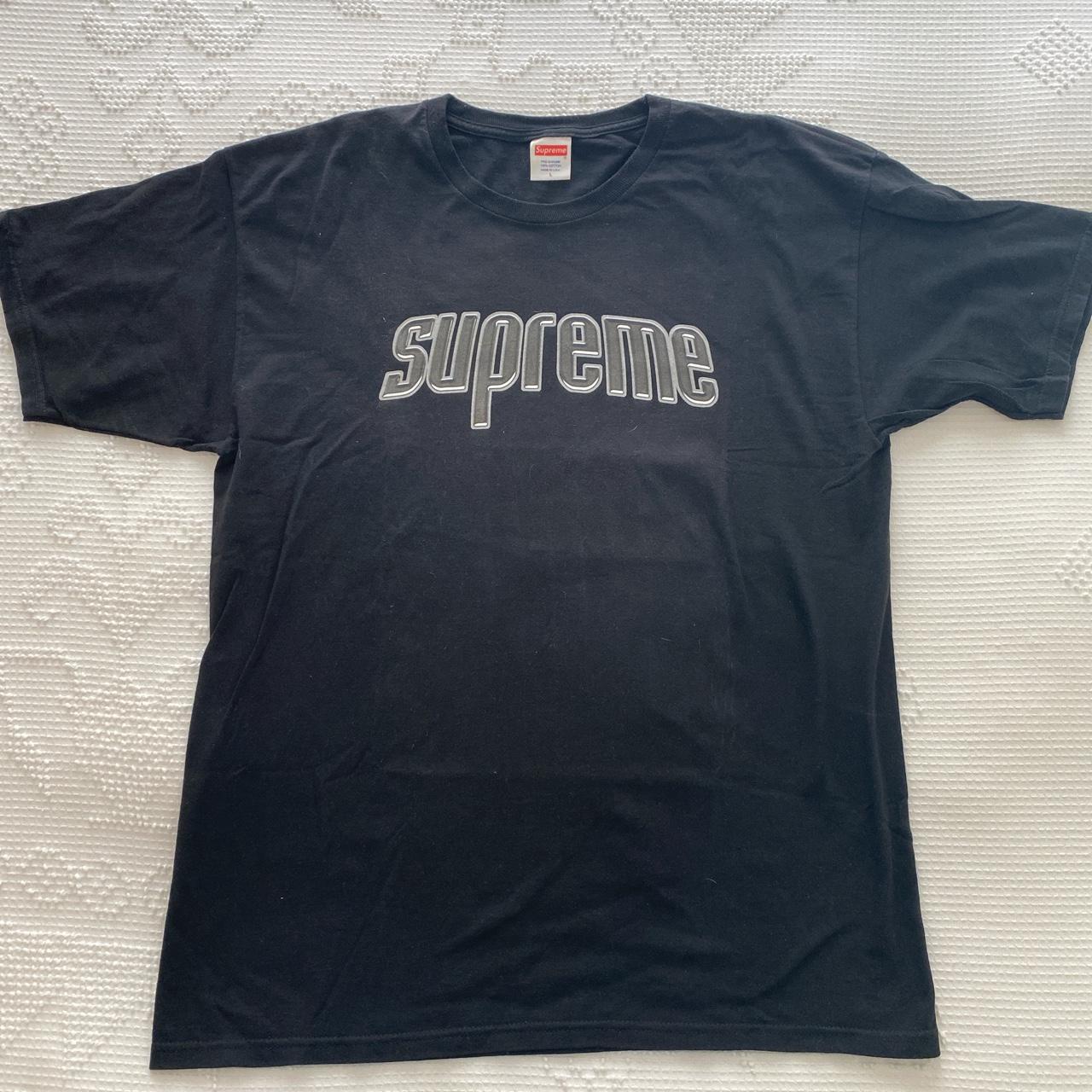 Supreme x HCP Three6 Tee Black - L 10/10 Condition - Depop