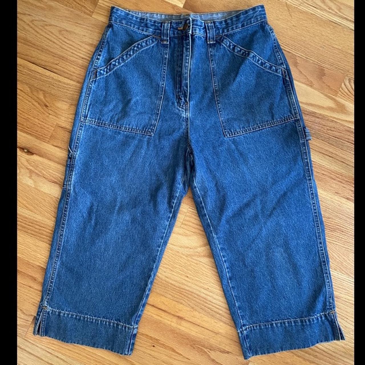 Bill Blass Women S Blue And Navy Jeans Depop   P0 