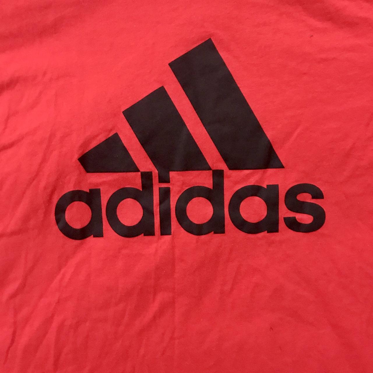 black and red adidas logo