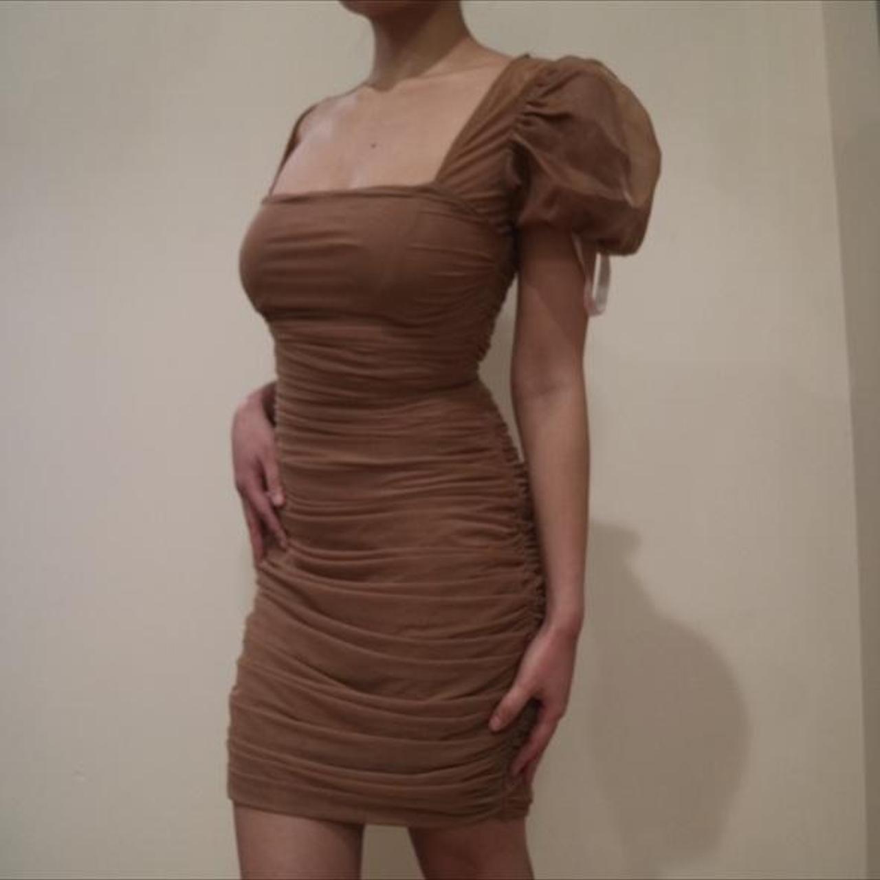 Missguided Women's Brown Dress