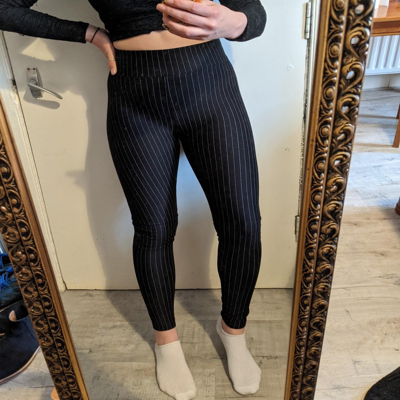 pinstripe leggings