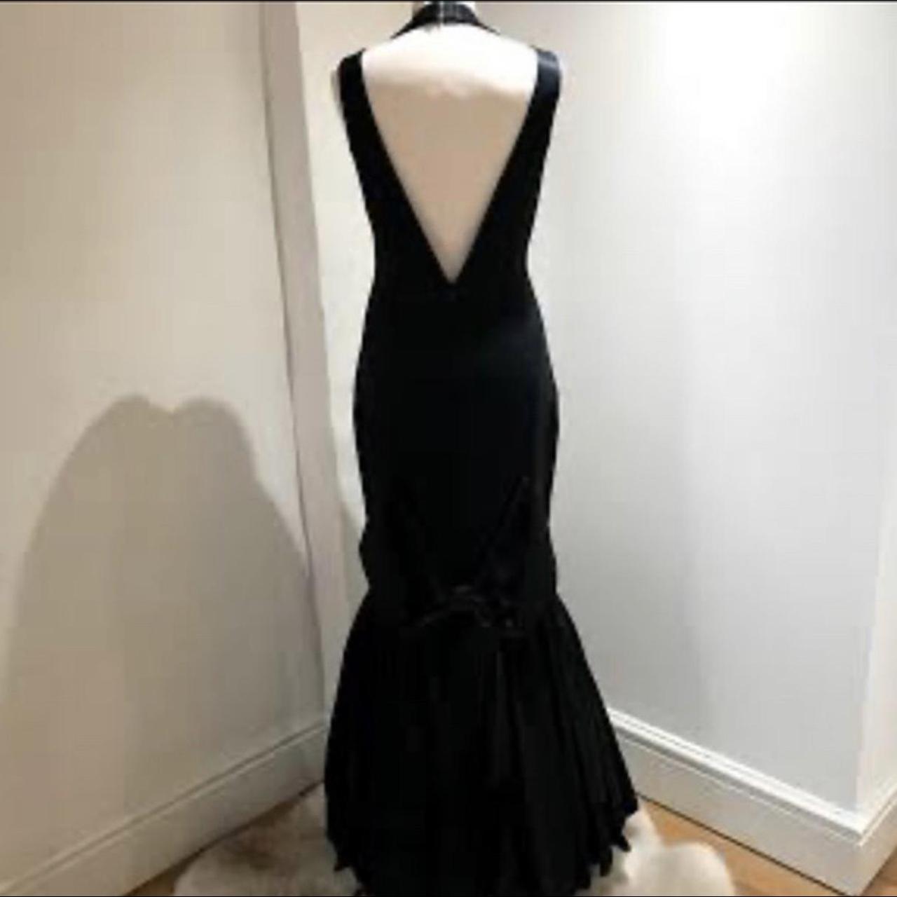 Karen Millen ball gown with bow detail on the back.... - Depop