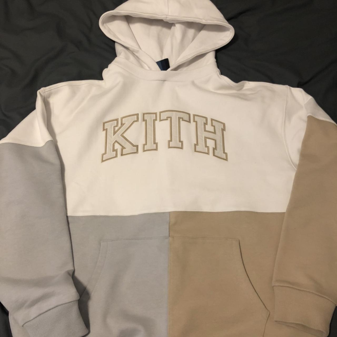 Kith Tri-color Hoodie, Size - Large, Only been used...