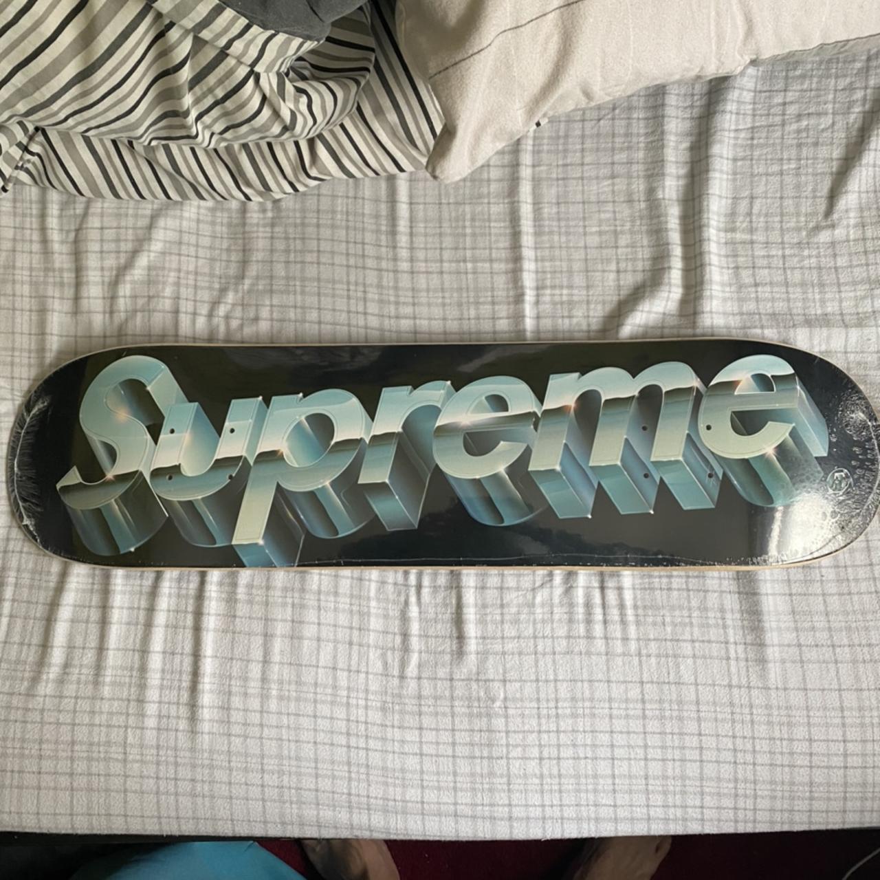 Supreme Chrome logo 8” skateboard deck , Ds and...