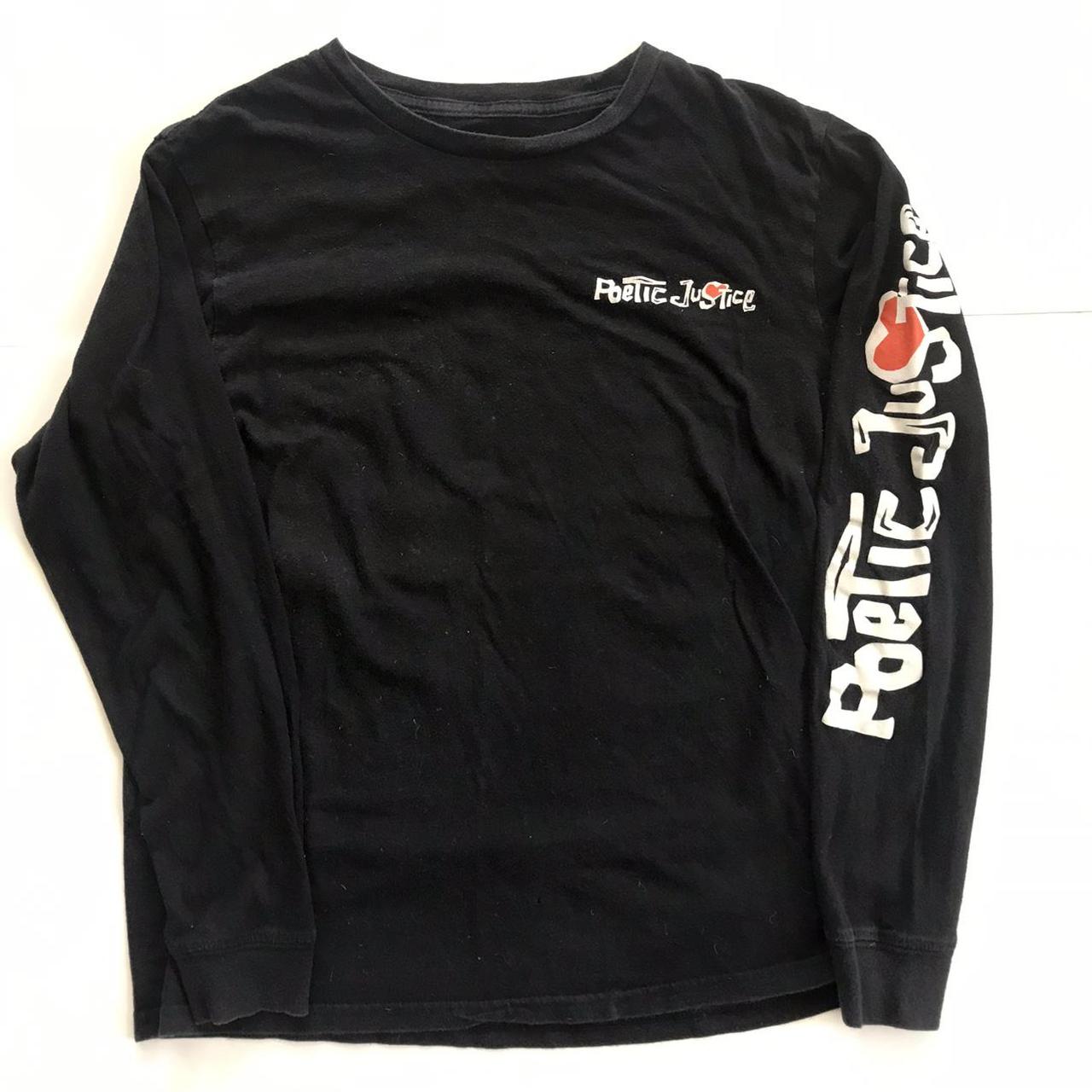pink poetic justice shirt long sleeve