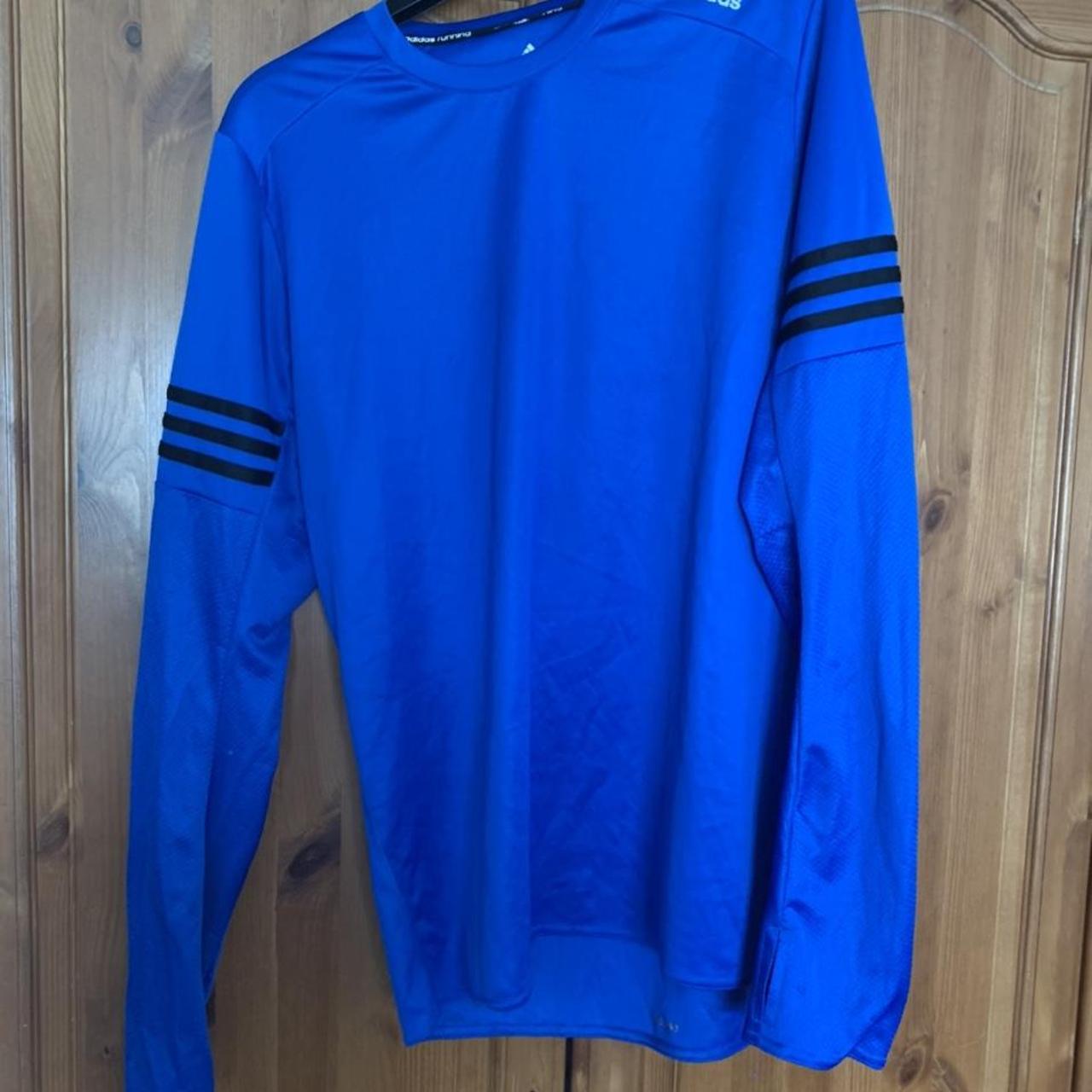 Adidas long sleeve football training top. Uk size... - Depop