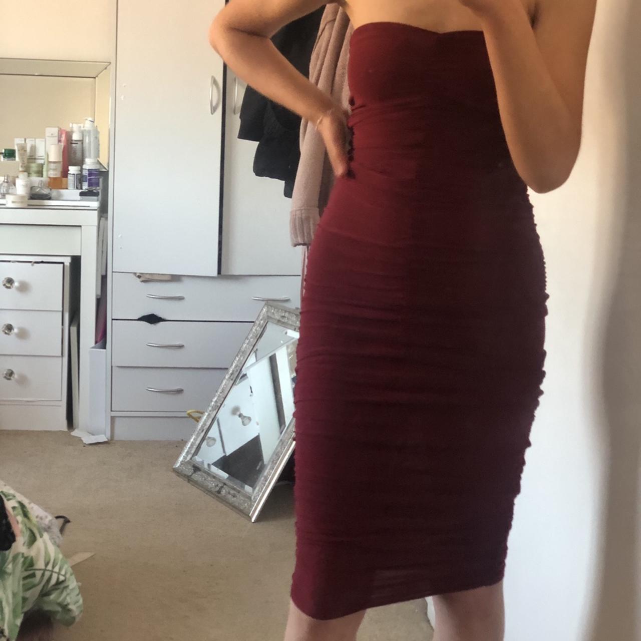 Burgundy dress plt best sale