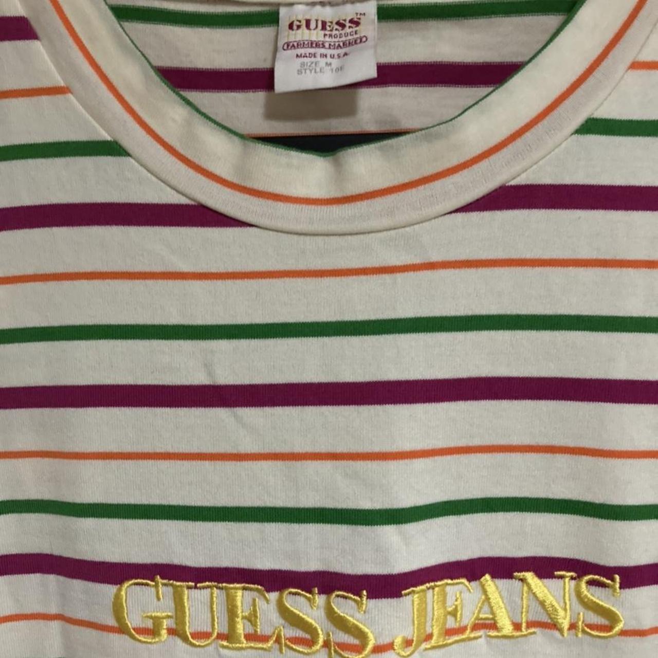 Guess USA Striped Amazing condition - Depop