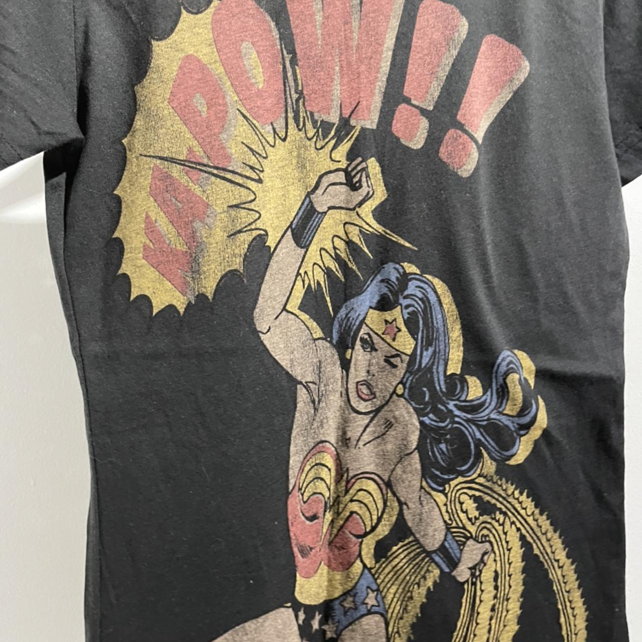 junk food wonder woman tee