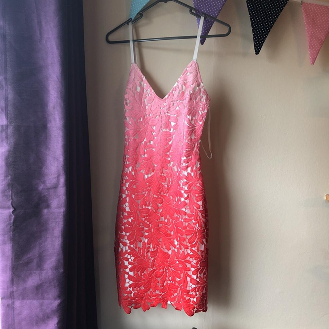 Quiz pink ombre dress size 8. Brand new with tags.... - Depop