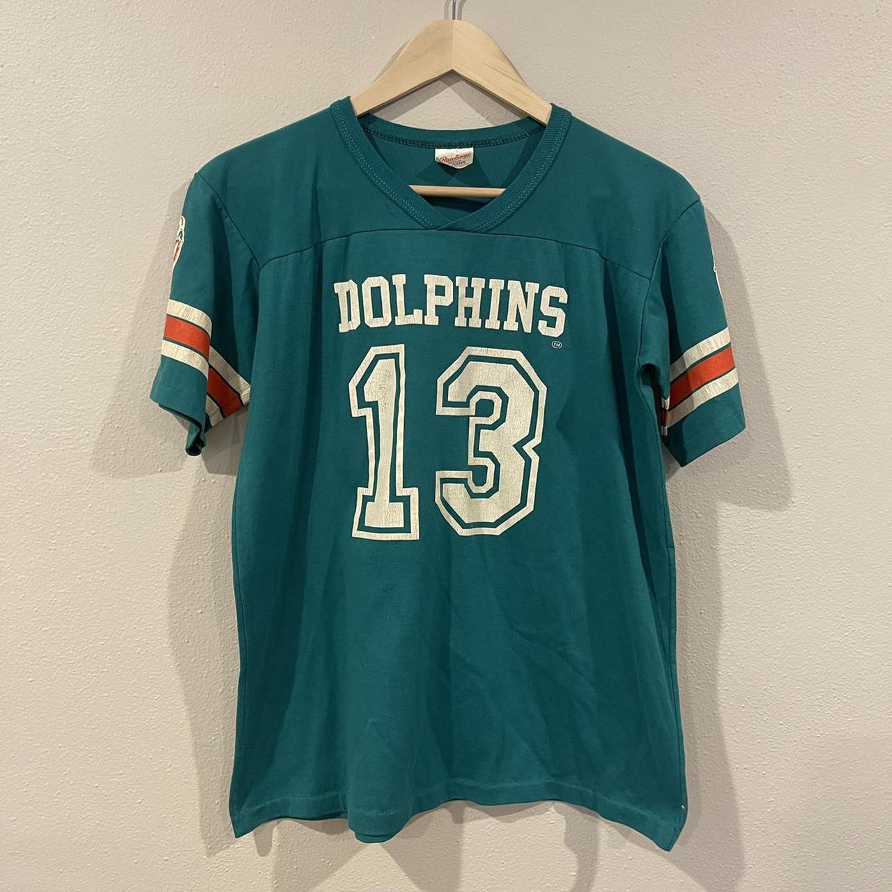 Free shipping Vintage Miami dolphins jersey - Depop