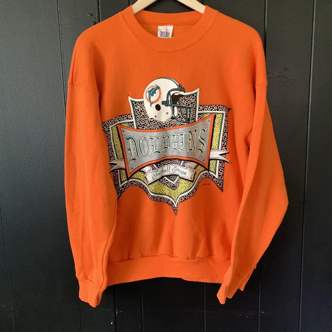 VINTAGE MIAMI DOLPHINS SWEATSHIRT #Miamivintage - Depop