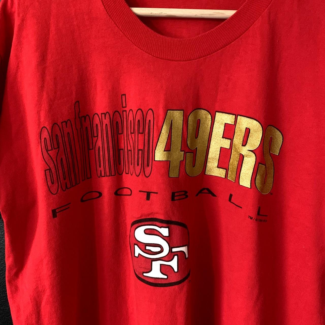 Vintage 1994 San Francisco 49ers 3/4 Sleeve Shirt - - Depop