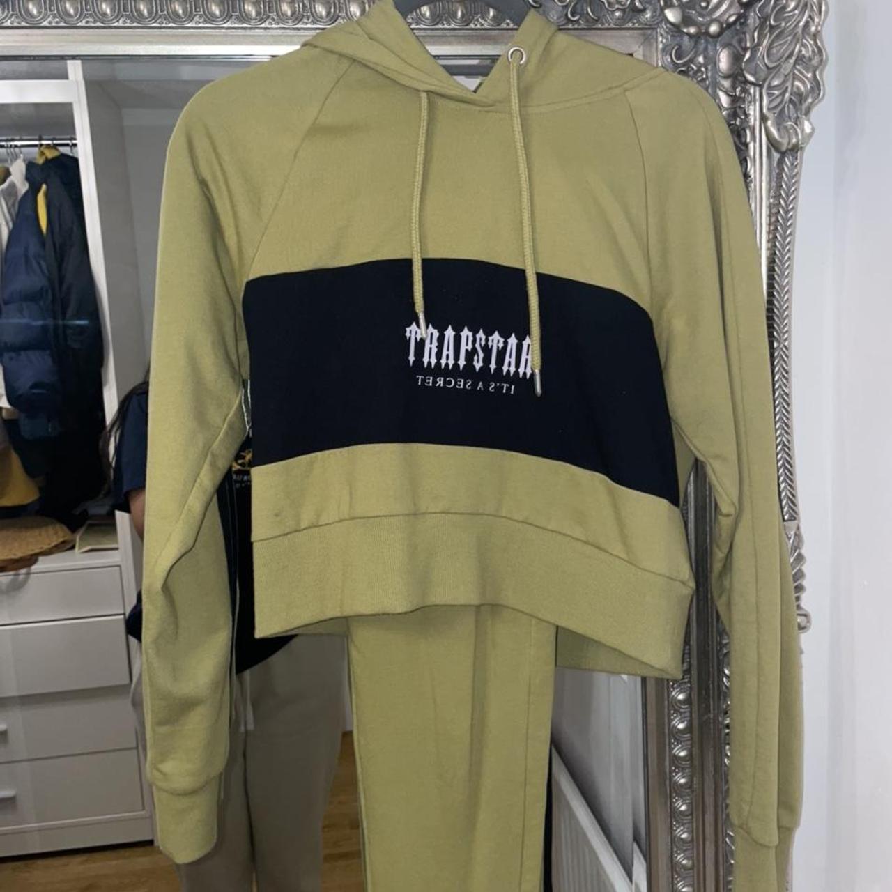Trapstar Tracksuit (womens) in green/khaki colour.... Depop