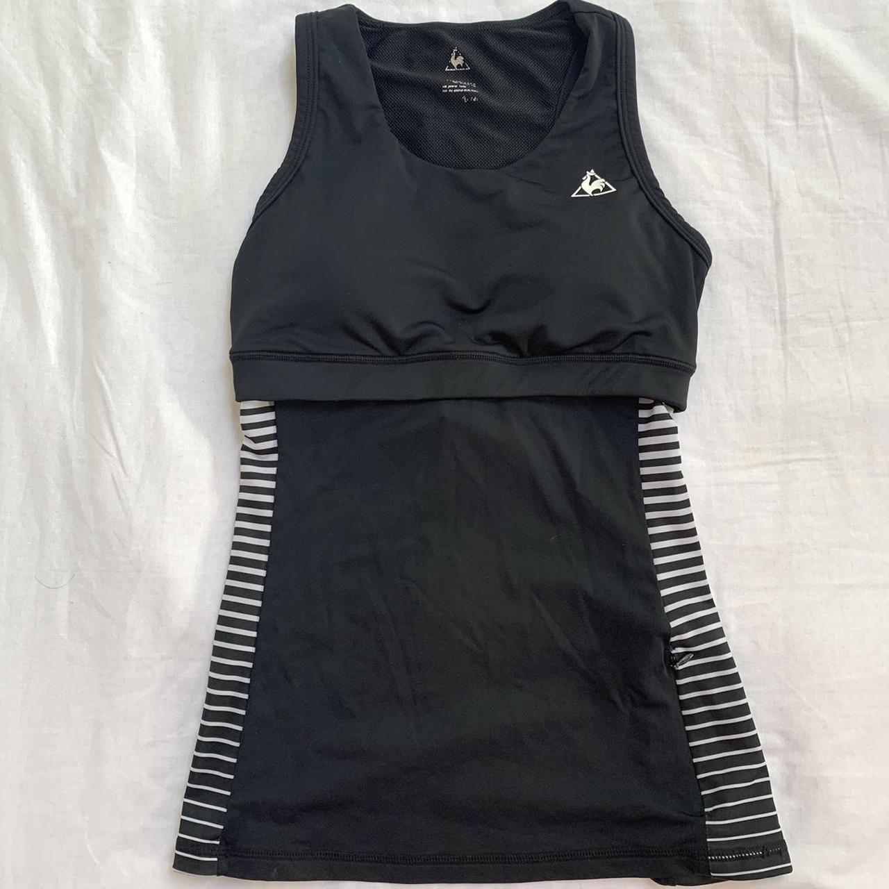 Sports top with built in bra design Removable bra - Depop