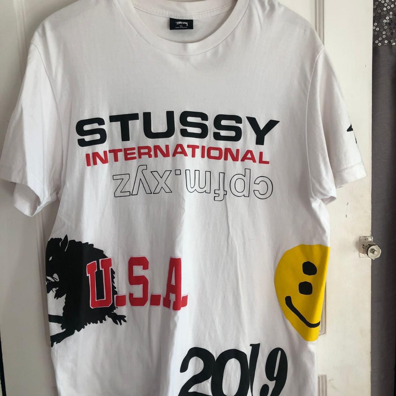 Stussy x Cactus Plant Flea Market USA 2019 Tee Only... - Depop