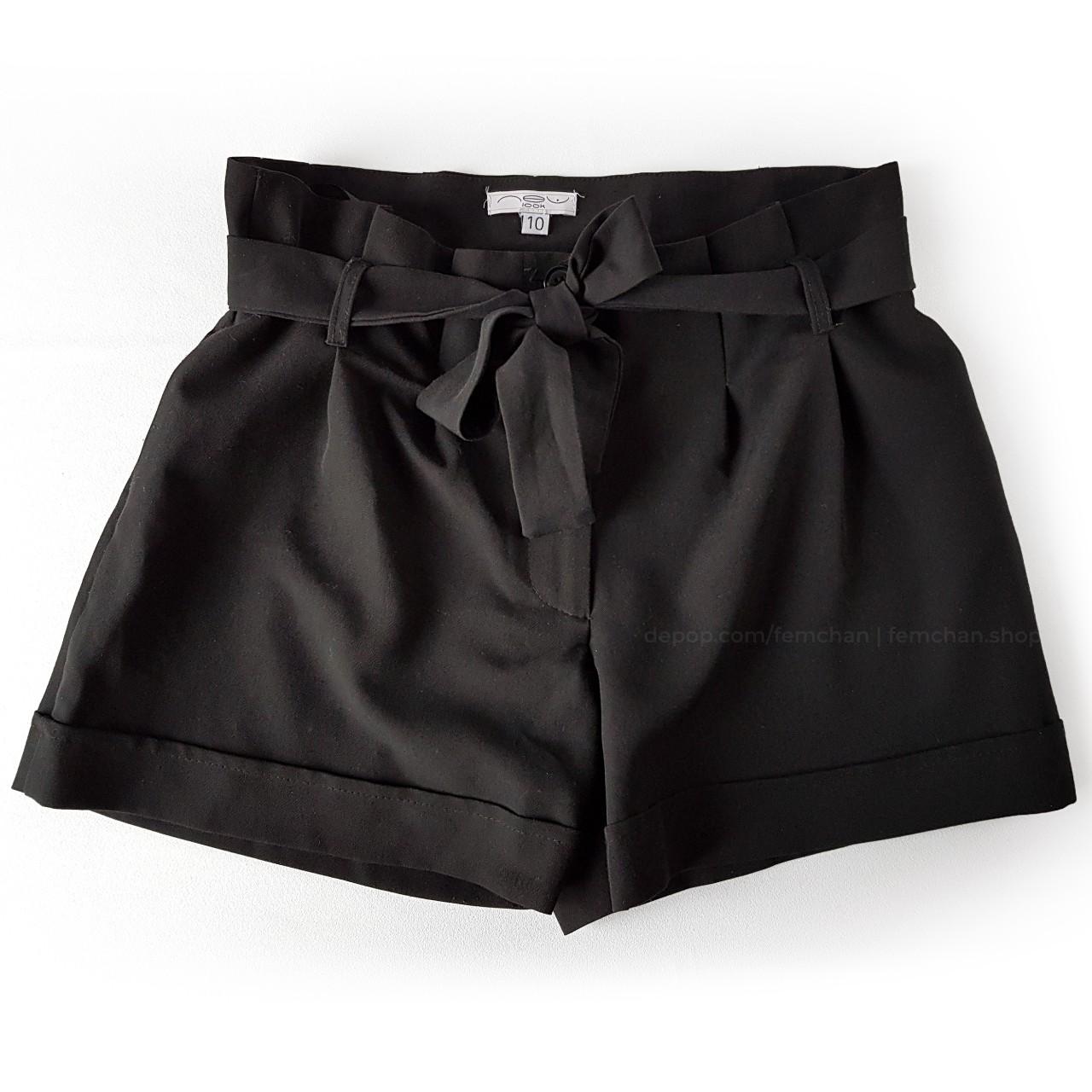 Cute paperbag waist shorts. Matching buttons, side... - Depop