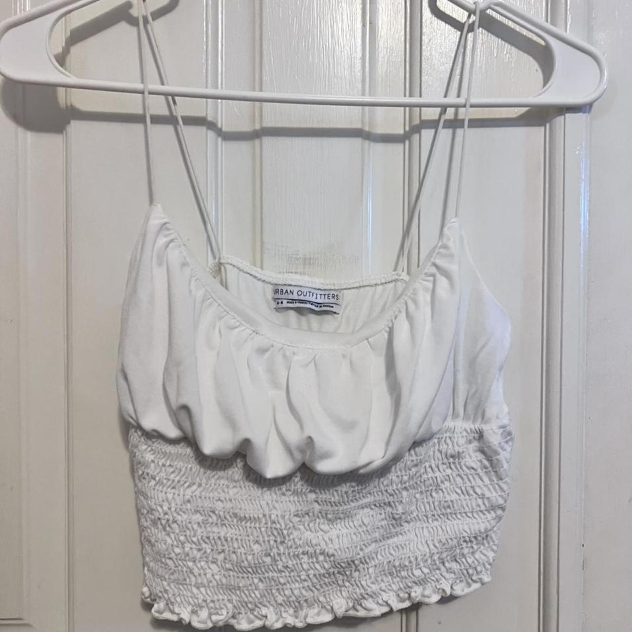 Women's White Vests-tanks-camis | Depop