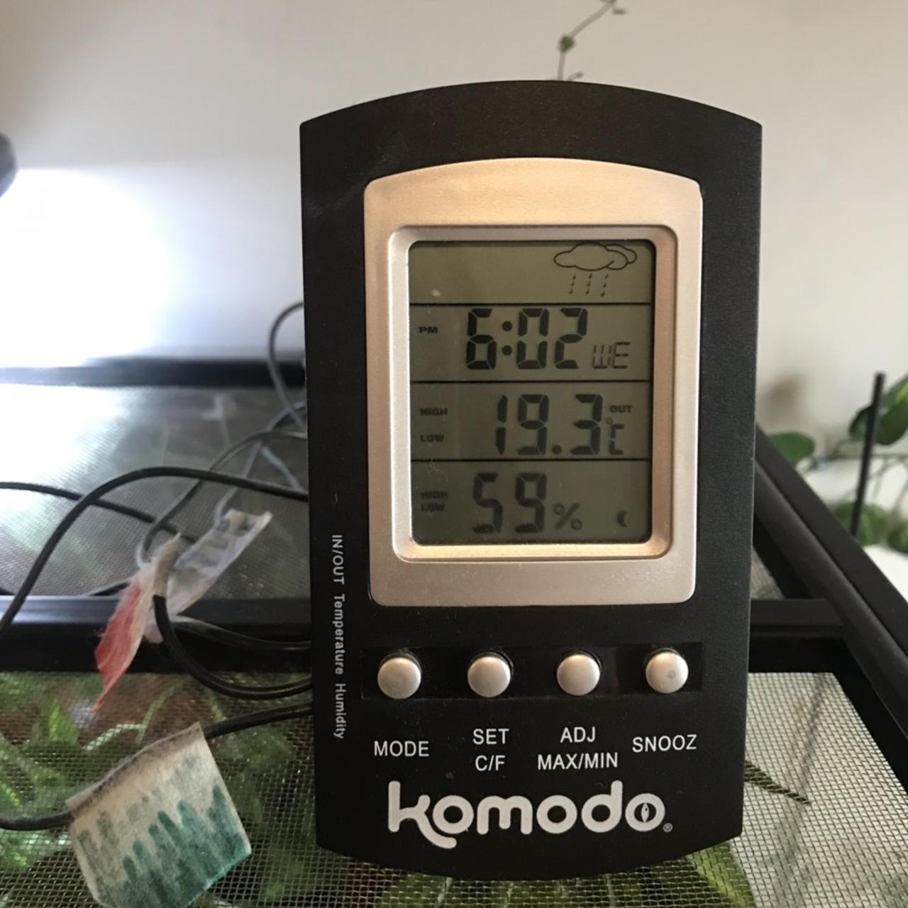 Hygromètre digital Komodo - REPTILIS
