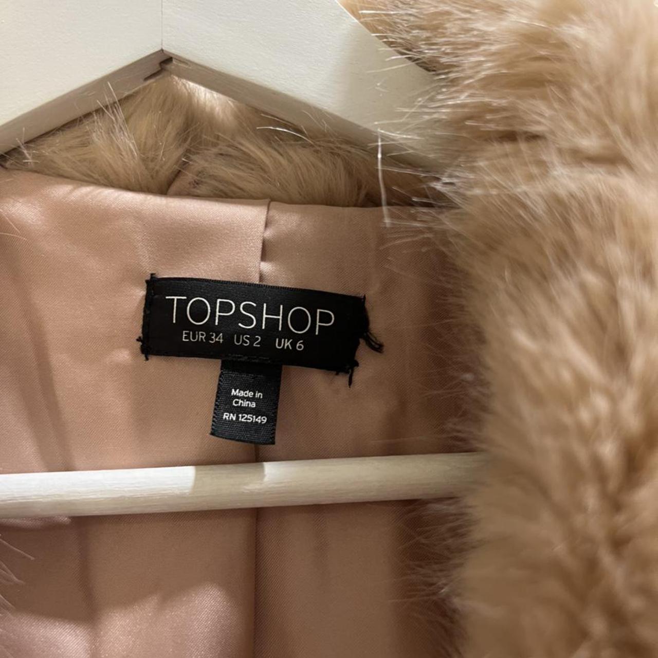 fur jacket, worn a few times however in... Depop