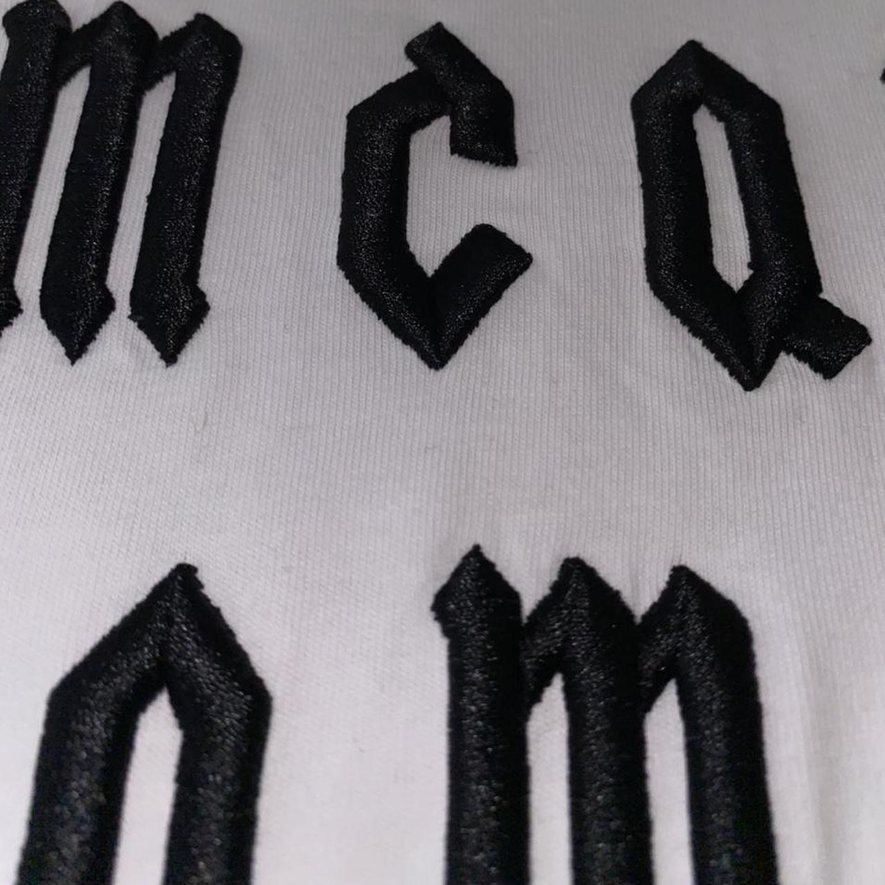 McQ Alexander McQueen Men's Black and White T-shirt (3)