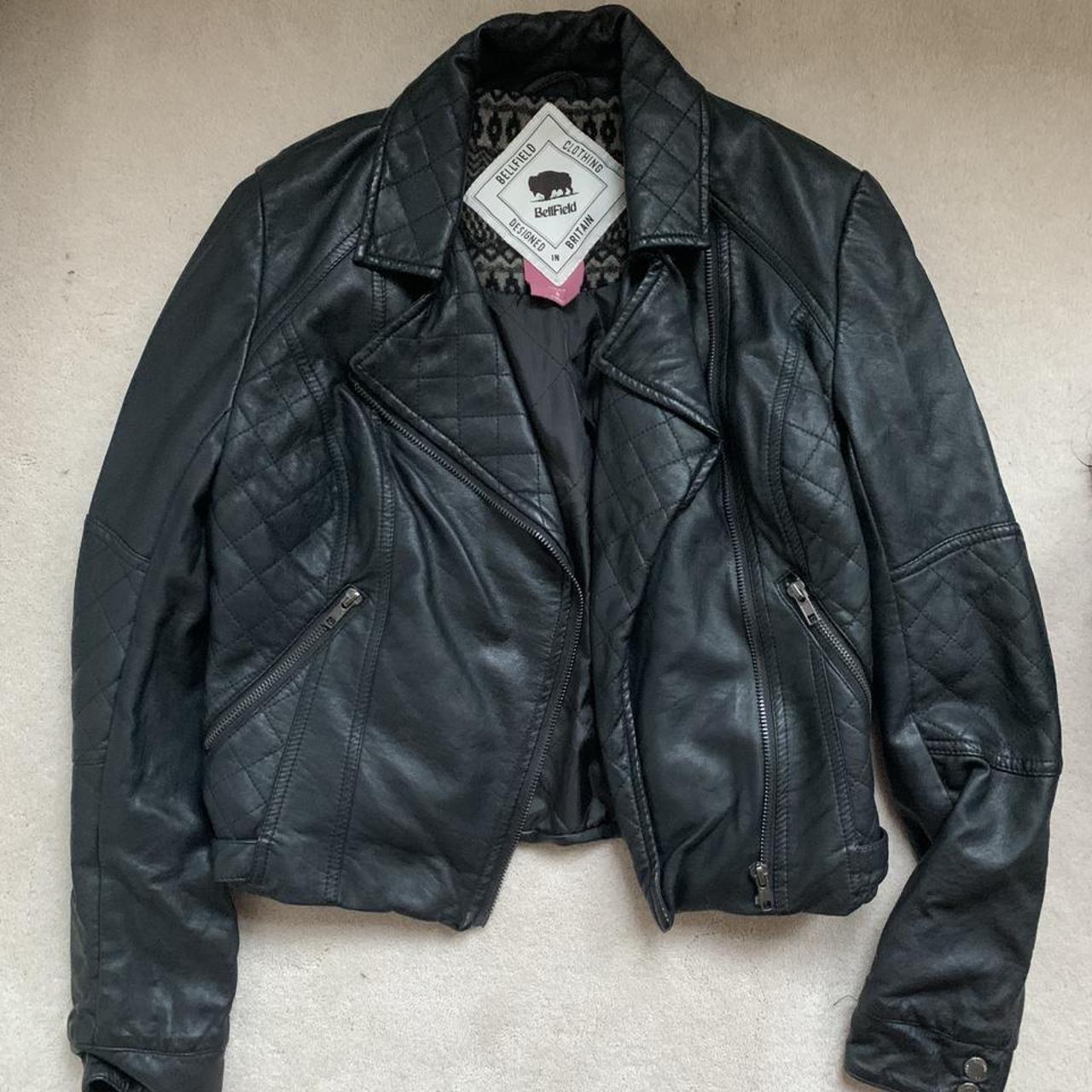 bellfield leather jacket