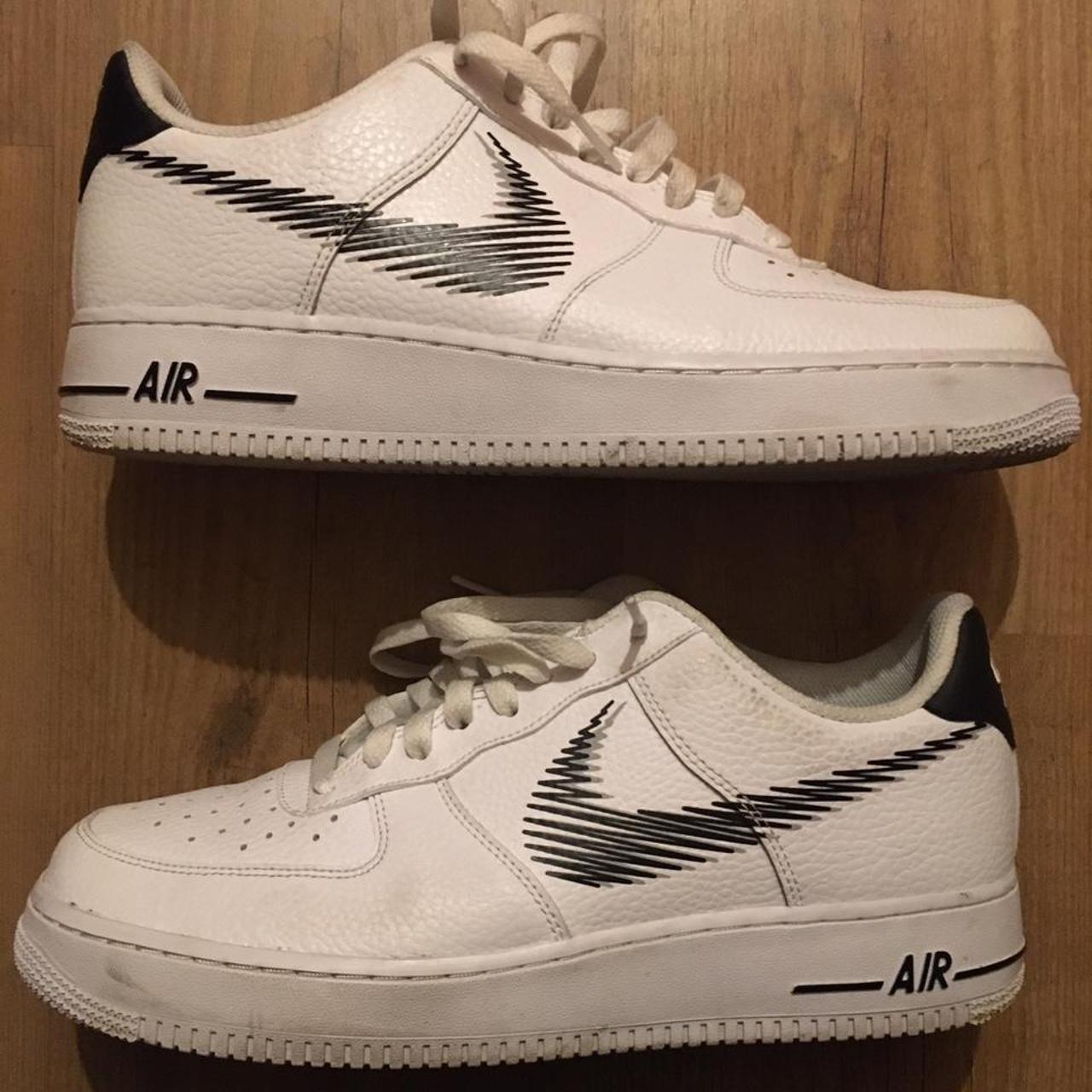mens air force 1 black tick