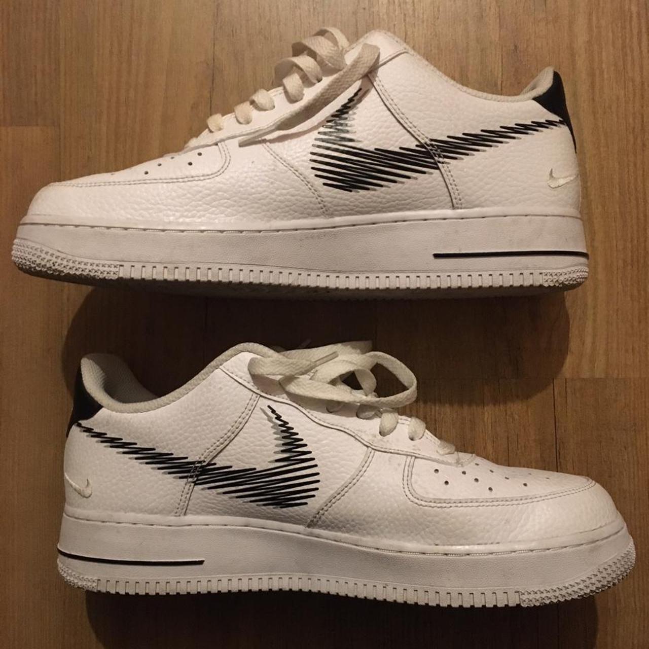 mens air force 1 black tick