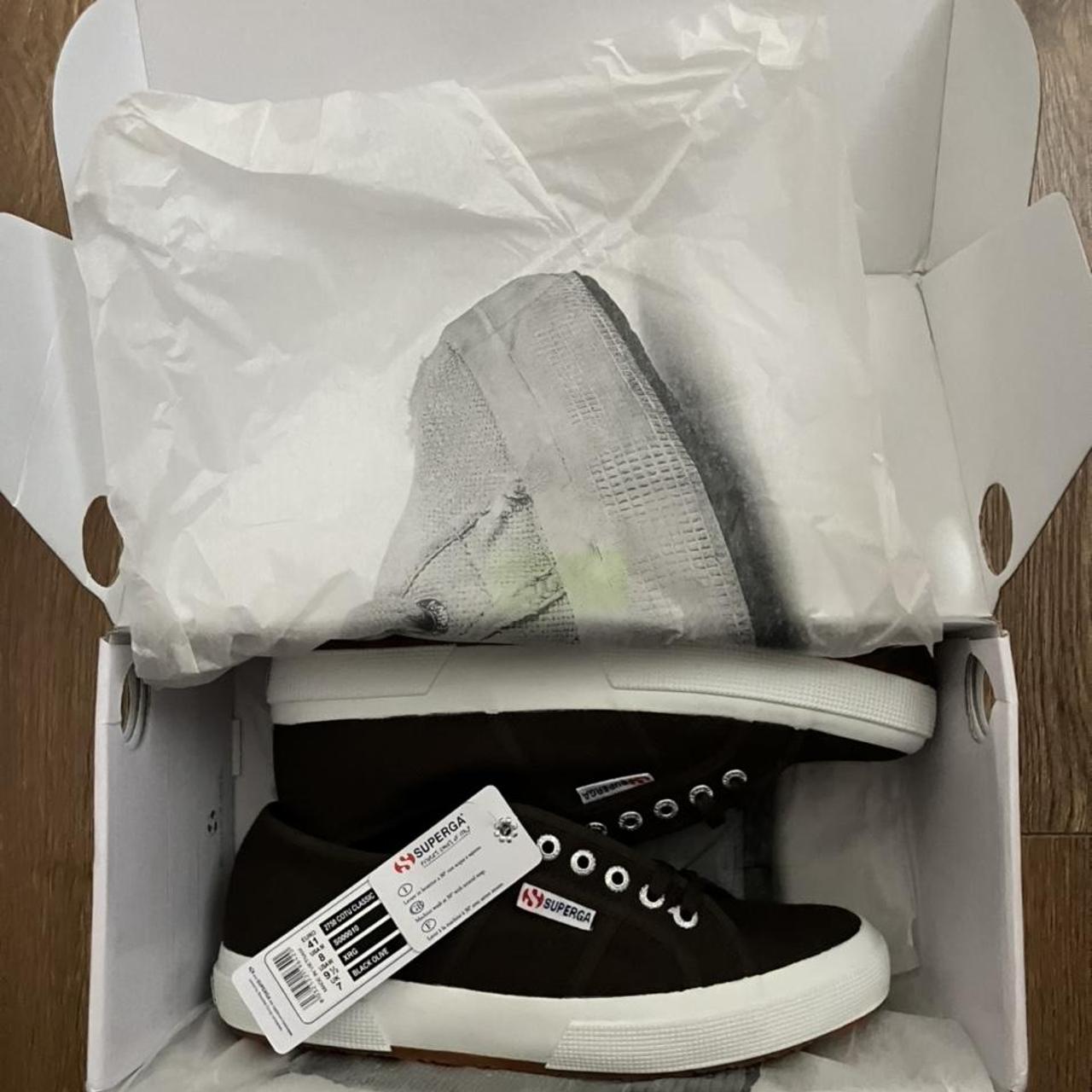 Superga Canvas Mens Trainers Size 7 new Black... - Depop