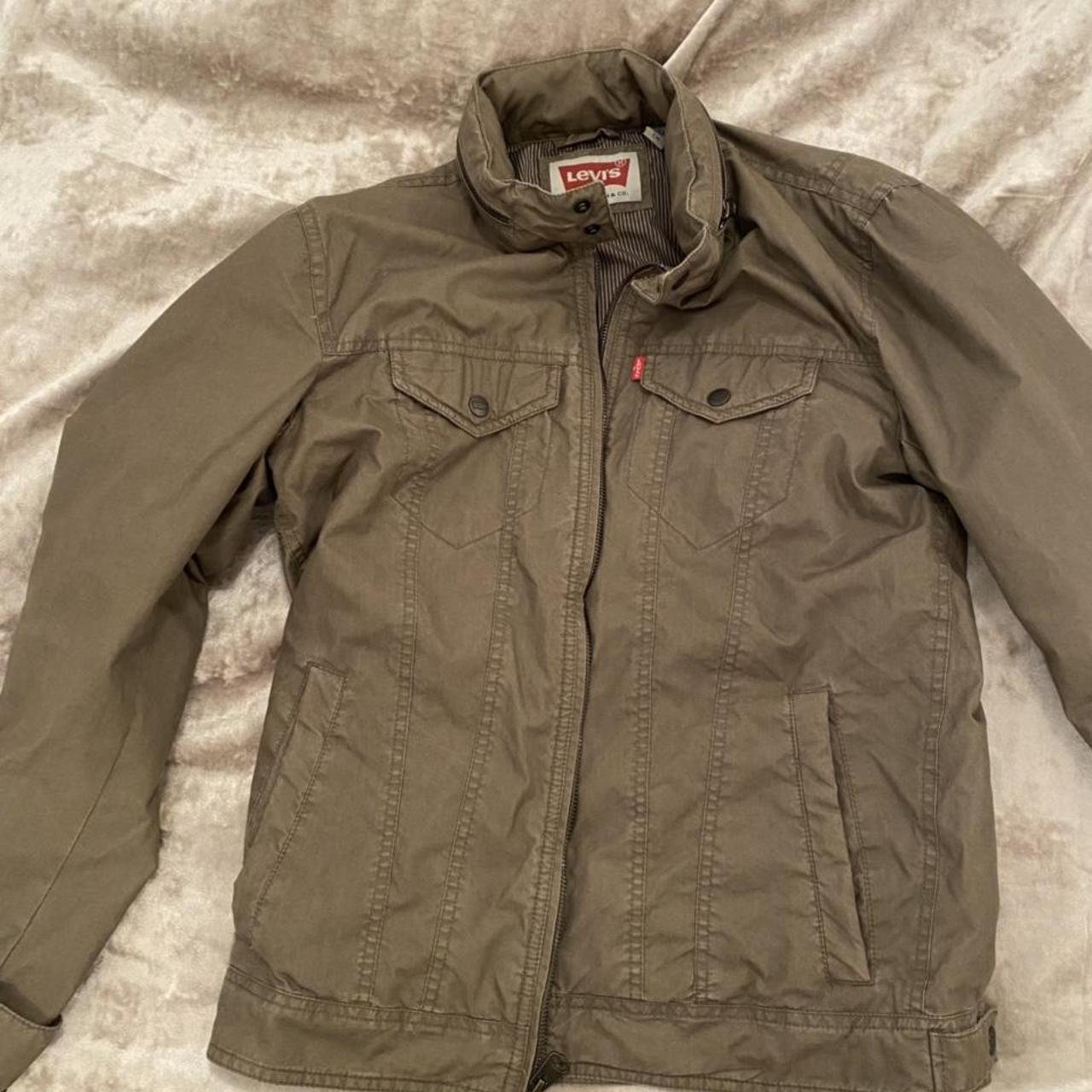 levis khaki jacket