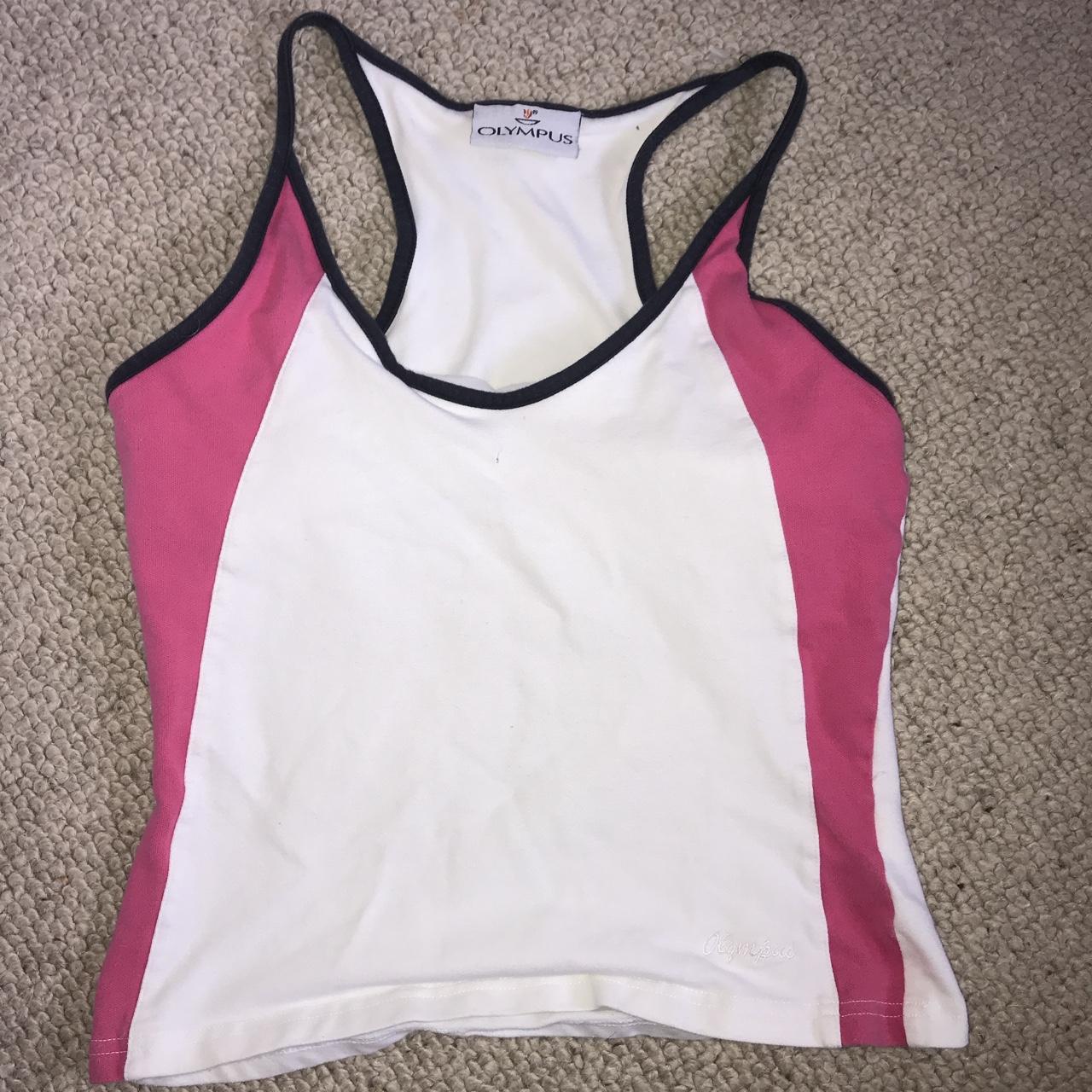 Vintage Olympus sports vest Size S (4/6/8/10)... - Depop