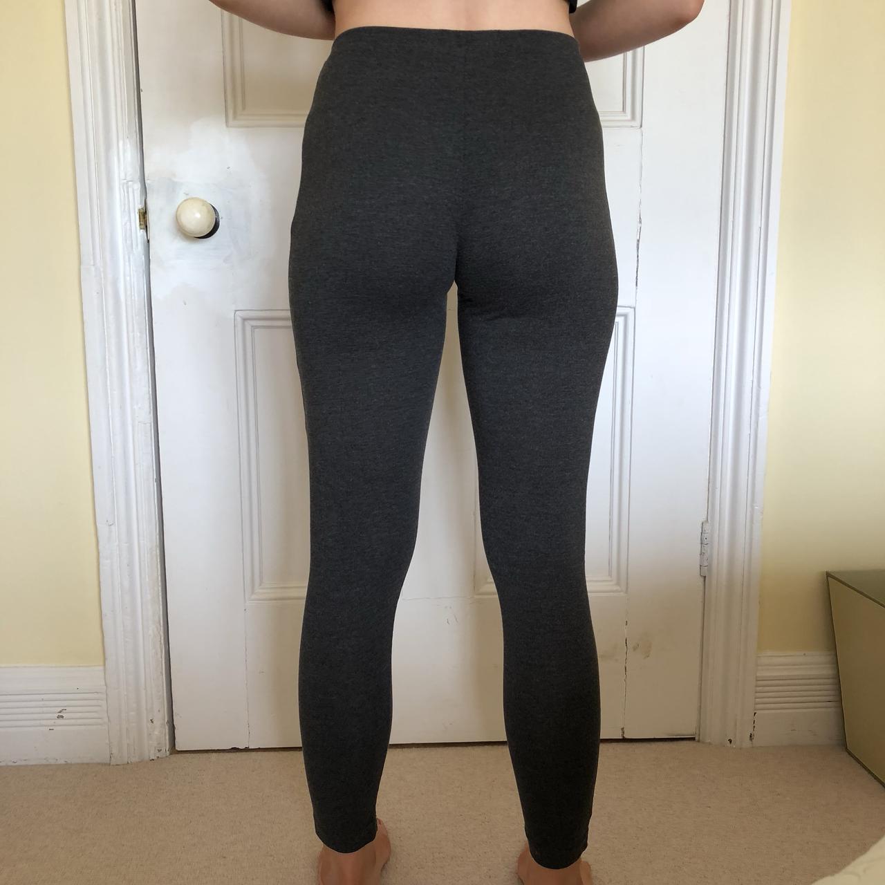 Grey Primark leggings Cozy and great for lounging - Depop