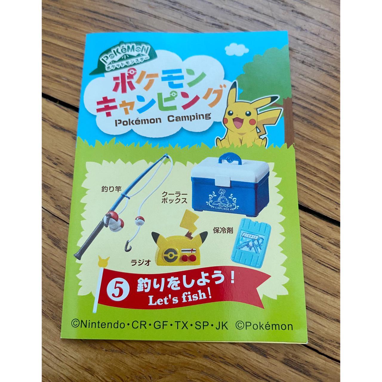 Pokemon Rement Figure Pokemon Camping Set 5 Let’s... Depop