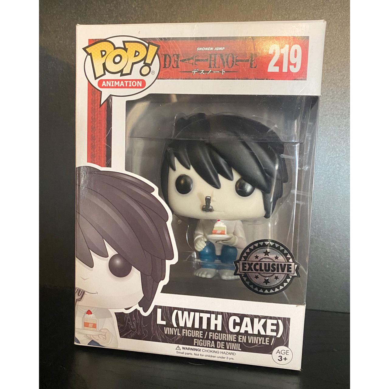 funko pop death note l with cake