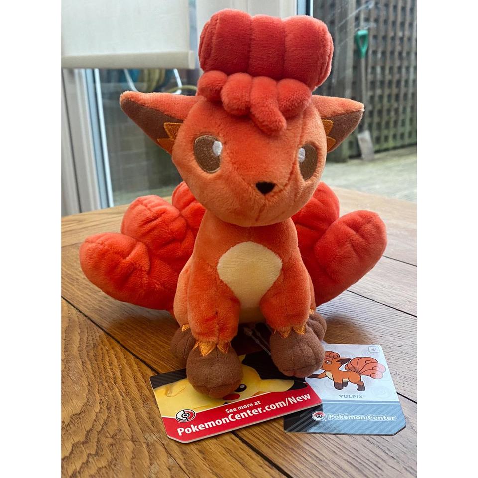 pokemon center vulpix plush