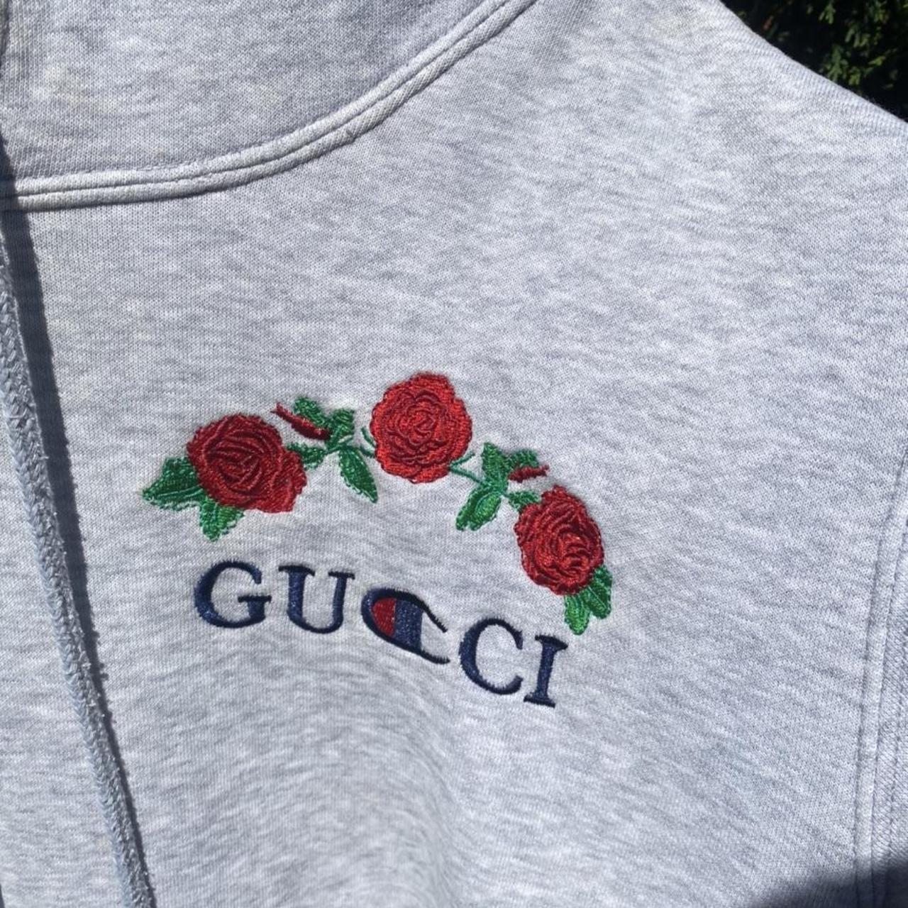 Champion x Gucci hoodie by Ava Nirui very