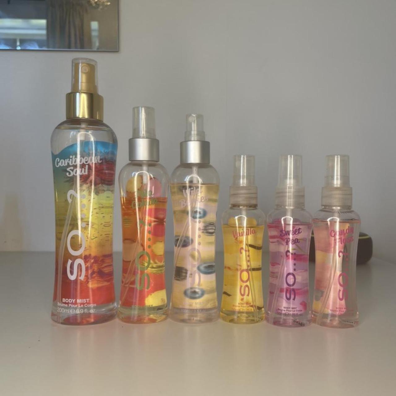 so…? body sprays bundle scents sweet pea candy... - Depop