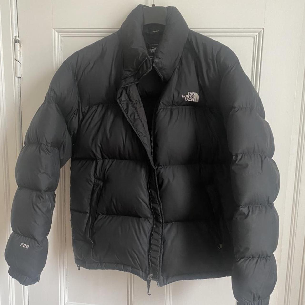 north face black 700 puffer