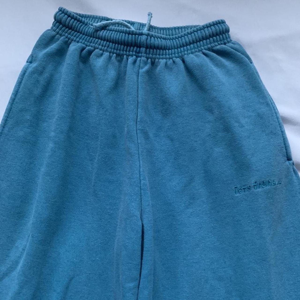 Blue urban outfitters iets frans joggers. Only worn... - Depop