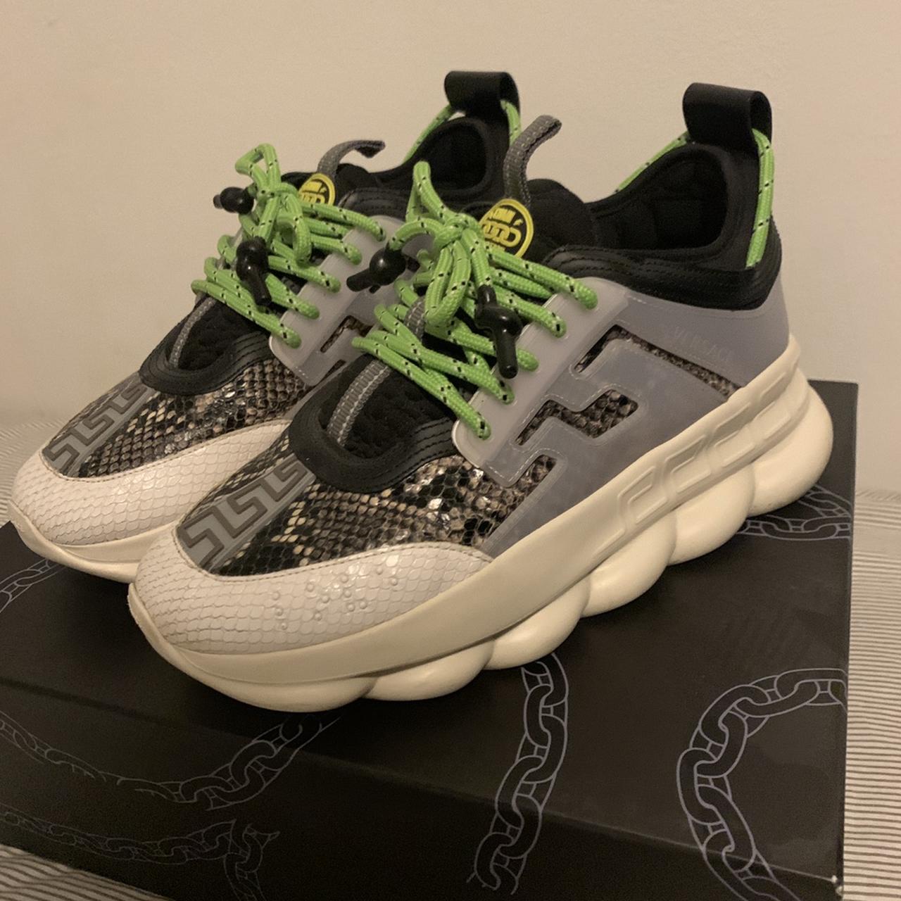 Versace chain clearance reaction grey